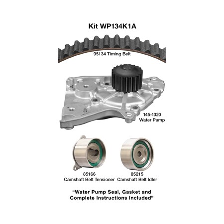Dayco 87-93 Ford/Mazda 2.2L Water Pump Kit, Wp134K1A WP134K1A